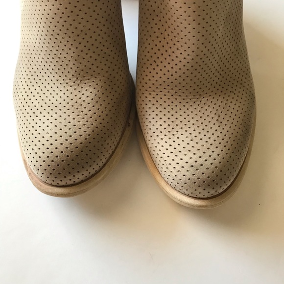 Vera Gomma Suede and Leather Ankle Boots - Picture 6 of 14